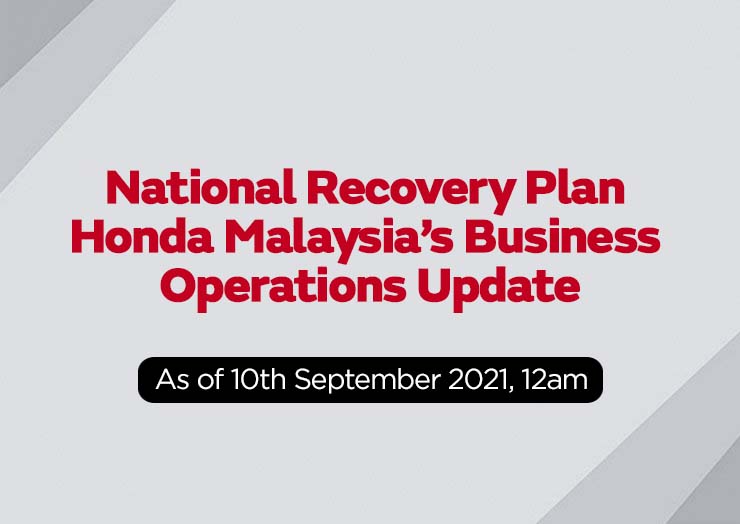 Recovery plan malaysia