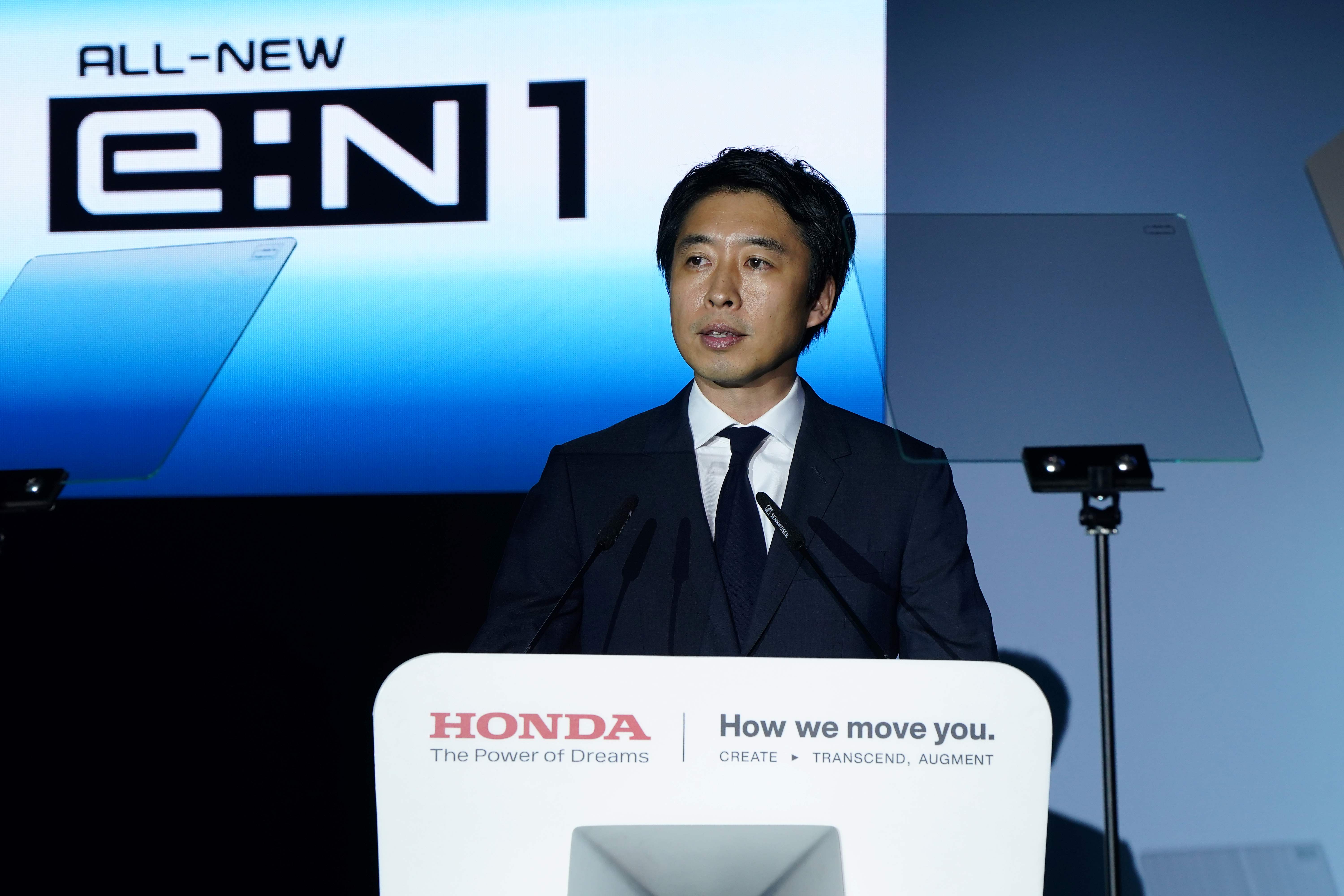 Honda Malaysia Managing Director & Chief Executive Officer Mr. Narushi Yazaki unveils the Company’s first BEV, the All-New e:N1.