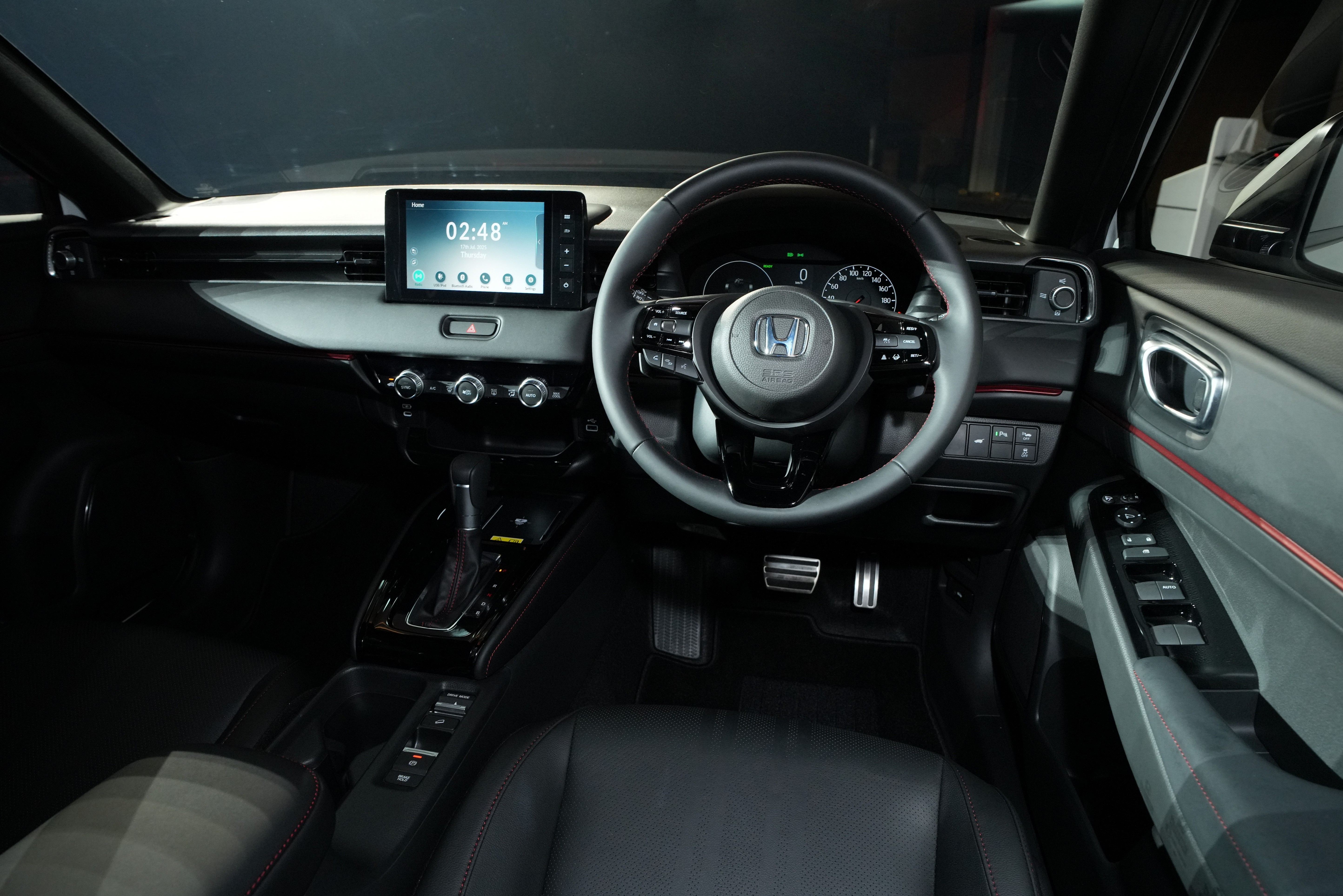 The interior of The New HR-V.