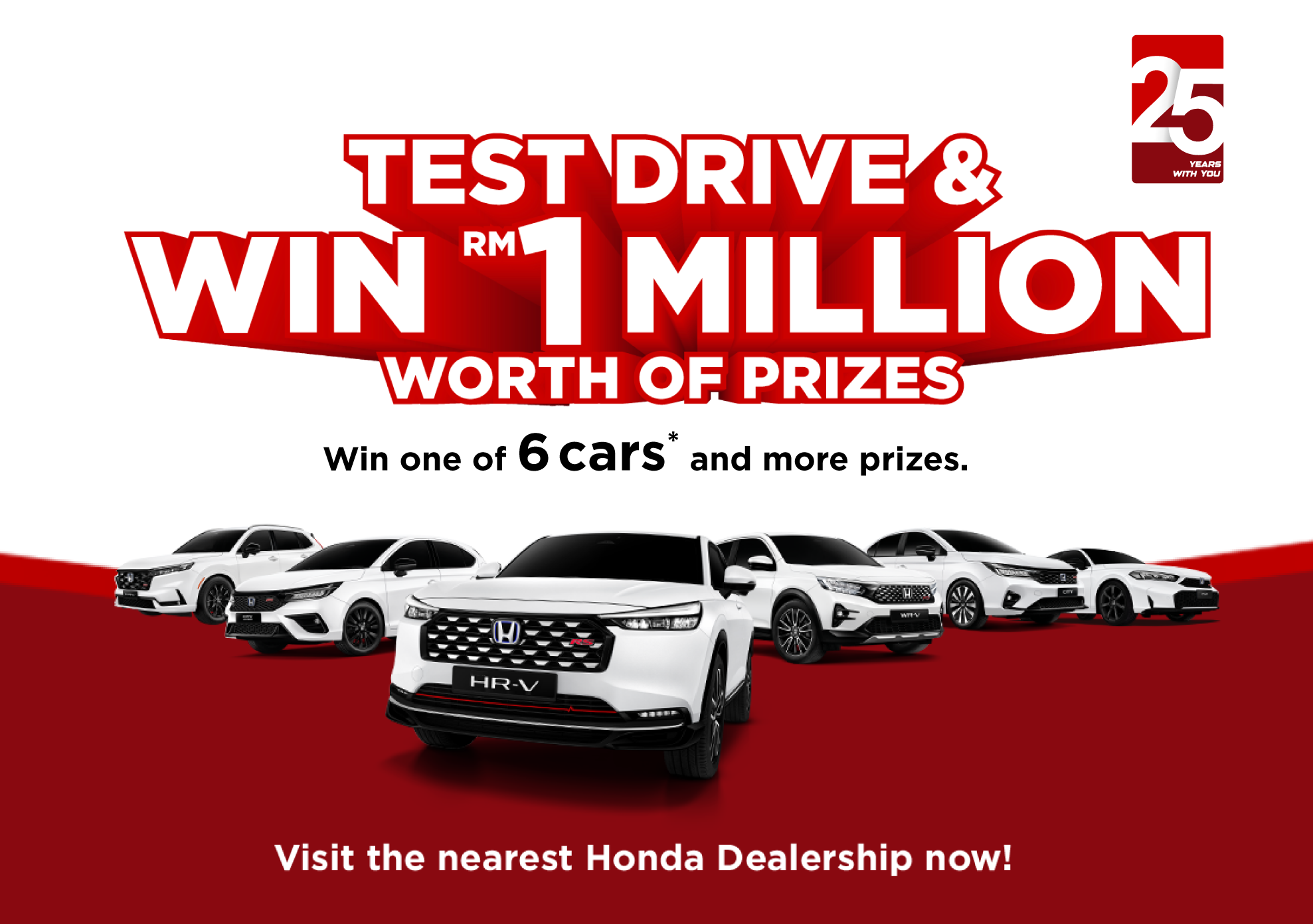25 Years Anniversary Test Drive & Win - thumbnail